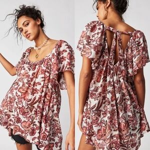 NWT Free People Kauai Tunic Top